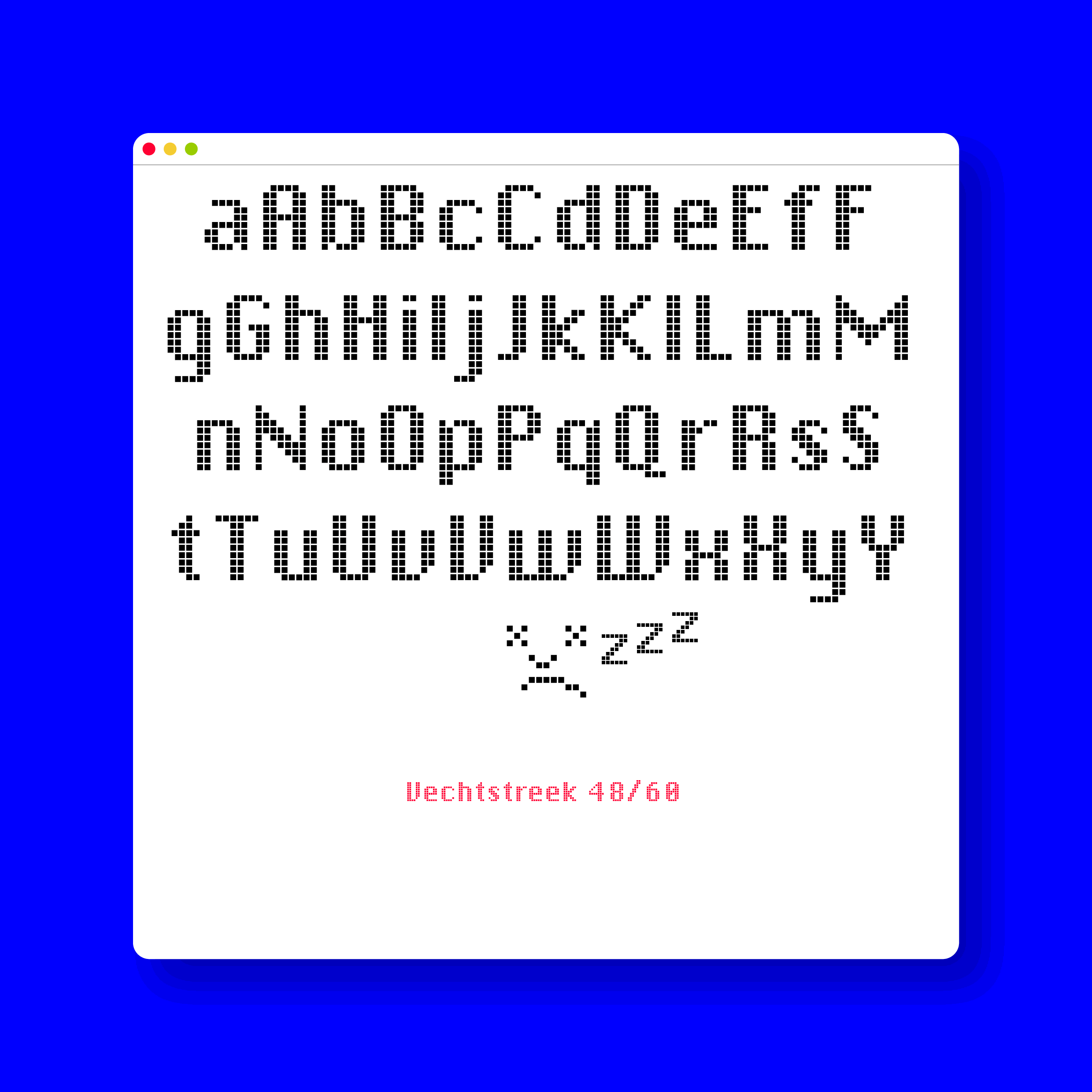 Vechtstreek type specimen